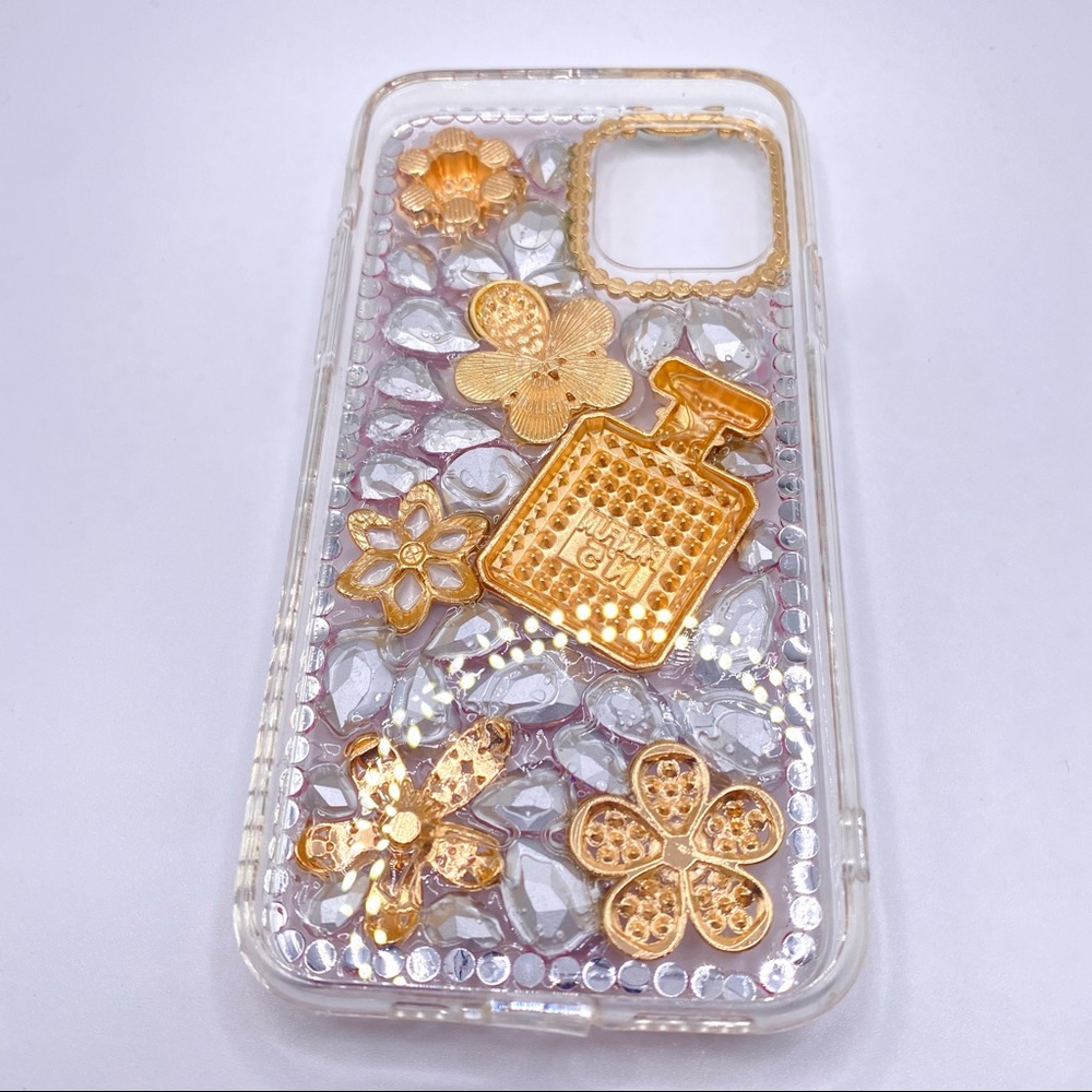 Iphone 11 12 XR 7 8 SE 2020 XS Pearl Make-up Mirror iPhone Case - Picture 9 of 9
